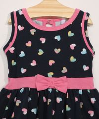 Vestido-Infantil-Sem-Manga-Estampado-de-Coracoes-com-Laco---Calcinha-Azul-Marinho-9982324-Azul_Marinho_5