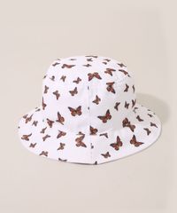 Bucket-Hat-Feminino-Dupla-Face-Estampado-Borboletas-Branco-9983063-Branco_2