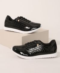 Tenis-Feminino-Via-Uno-Matelasse-em-Verniz-Preto-9984407-Preto_1 Tenis-Feminino-Via-Uno-Matelasse-em-Verniz-Preto-9984407-Preto_1
