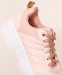 Tenis-Feminino-Esportivo-Ace-Tratorado-com-Textura-Cobra-Rose-9983536-Rose_3