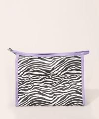 Necessaire-Feminina-Estampada-Animal-Print-Zebra-Multicor-9985516-Multicor_2