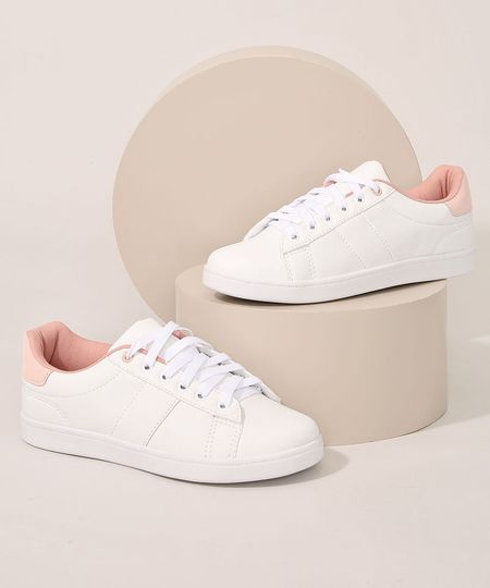 Tenis-Feminino-Oneself-com-Recortes-Branco-9984056-Branco_1