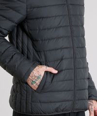 Jaqueta-Masculina-Puffer-Gola-Alta-com-Bolsos-Chumbo-8830991-Chumbo_4