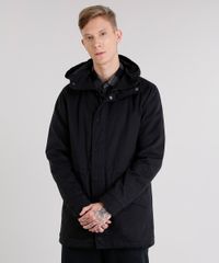 Parka-Masculina-Gola-Alta-com-Capuz-Preta-8855169-Preto_1