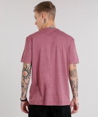 Camiseta-Masculina-The-Flash-Manga-Curta-Gola-Careca-Vinho-9149900-Vinho_2