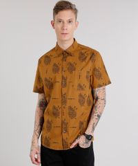 Camisa-Masculina-Estampada-Caveira-com-Bolso-Manga-Curta-Caramelo-8872859-Caramelo_1 Camisa-Masculina-Estampada-Caveira-com-Bolso-Manga-Curta-Caramelo-8872859-Caramelo_1