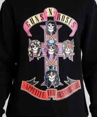 Blusao-Masculino-em-Moletom-Guns-N--Roses-Gola-Careca-Manga-Longa-Preto-8851656-Preto_4 Blusao-Masculino-em-Moletom-Guns-N--Roses-Gola-Careca-Manga-Longa-Preto-8851656-Preto_4