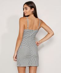 Vestido-Feminino-Curto-Estampado-Xadrez-Vichy-Alca-Fina-Preto-9977223-Preto_2