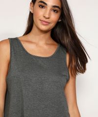 Pijama-Feminino-Regata-com-Babado-Cinza-Mescla-Escuro-9978280-Cinza_Mescla_Escuro_4