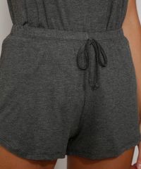 Pijama-Feminino-Regata-com-Babado-Cinza-Mescla-Escuro-9978280-Cinza_Mescla_Escuro_5