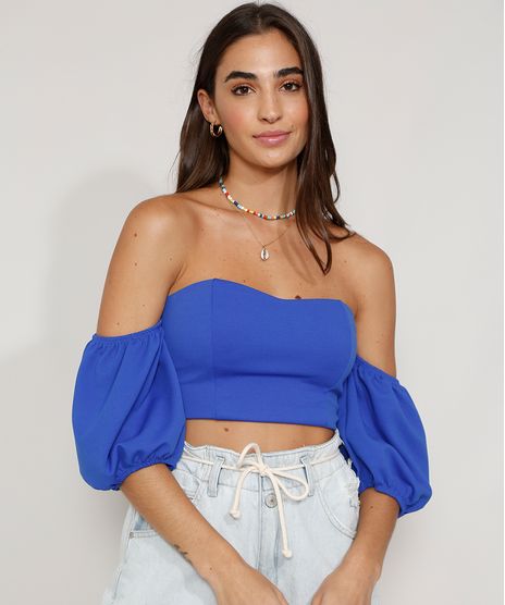 Blusa-Feminina-Manga-Bufante-Cropped-Corset-Ombro-a-Ombro-Decote-Princesa-Azul-Royal-9970333-Azul_Royal_1