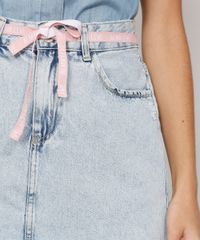 Saia-Jeans-Feminina-Curta-Destroyed-com-Cinto-Cadarco-Azul-Claro-9983320-Azul_Claro_6