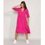 Vestido-Feminino-Midi-com-Recortes-e-Botoes-Manga-Bufante-Roxo-9977494-Roxo_1