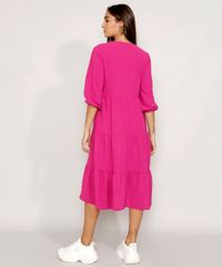 Vestido-Feminino-Midi-com-Recortes-e-Botoes-Manga-Bufante-Roxo-9977494-Roxo_2