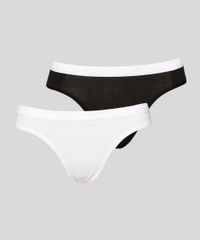 Kit-de-2-Calcinhas-de-Algodao-Delcotton-Tanga-com-Elastico-Aparente-Multicor-9973947-Multicor_1
