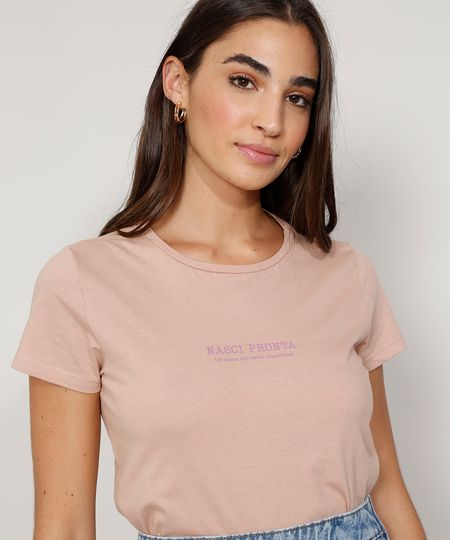 Camiseta-Feminina-Manga-Curta--Nasci-Pronta--Decote-Redondo-Bege-9981919-Bege_1 Camiseta-Feminina-Manga-Curta--Nasci-Pronta--Decote-Redondo-Bege-9981919-Bege_1
