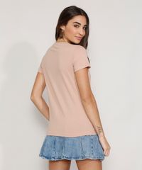 Camiseta-Feminina-Manga-Curta--Nasci-Pronta--Decote-Redondo-Bege-9981919-Bege_4