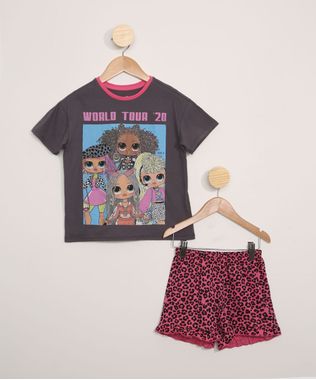 Pijama-Infantil-Manga-Curta-Lol-OMG-Cinza-9966420-Cinza_1