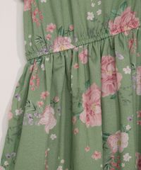 Vestido-Infantil-Estampado-Floral-Assimetrico-com-Babado-Verde-9977055-Verde_3