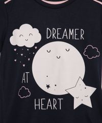 Pijama-Infantil-Manga-Curta--Dreamer-Heart--Azul-Marinho-9979027-Azul_Marinho_3