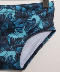 Sunga-Infantil-Tradicional-Estampada-Tubaroes-com-Protecao-UV50--Azul-9966198-Azul_3