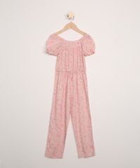 Macacao-Infantil-Manga-Curta-Bufante-Estampado-de-Borboletas-Rosa-9979419-Rosa_1