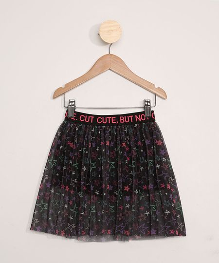 Saia-Infantil-de-Tule-Estampada-de-Estrelas-Preta-9974237-Preto_1 Saia-Infantil-de-Tule-Estampada-de-Estrelas-Preta-9974237-Preto_1