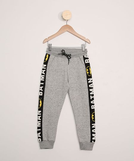 Calca-de-Moletom-Infantil-Jogger-Batman-Cinza-Mescla-9981009-Cinza_Mescla_1