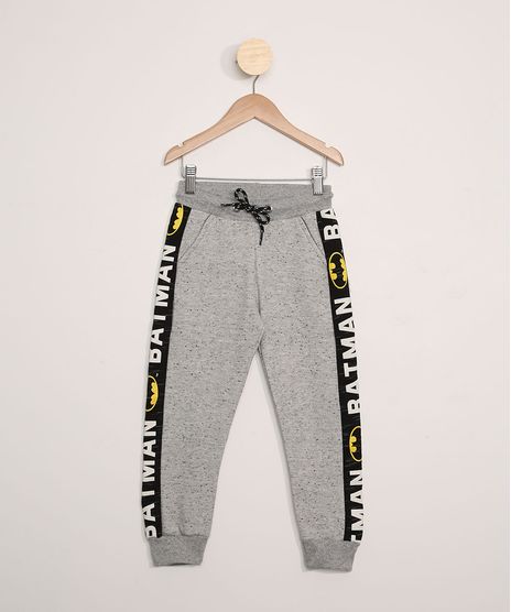 Calca-de-Moletom-Infantil-Jogger-Batman-Cinza-Mescla-9981009-Cinza_Mescla_1