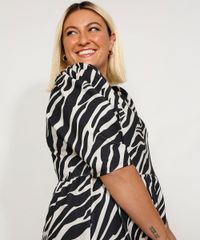Vestido-Feminino-Plus-Size-Mindset-Midi-Estampado-Animal-Print-Zebra-Manga-Bufante-Off-White-9987229-Off_White_4