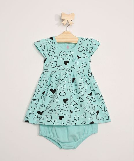 Vestido-Infantil-Manga-Curta-Estampado-Coracoes---Calcinha-Verde-9967600-Verde_1