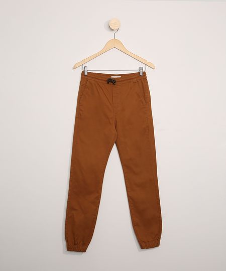 Calca-de-Sarja-Juvenil-Jogger-Caramelo-9978922-Caramelo_1 Calca-de-Sarja-Juvenil-Jogger-Caramelo-9978922-Caramelo_1