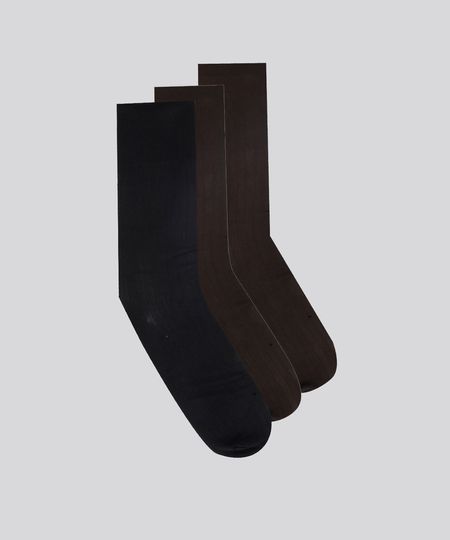 Kit-de-3-Meias-Masculinas-Cano-Longo-Caneladas-Multicor-8488417-Multicor_1