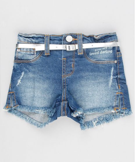 Short-Jeans-Infantil-Barra-Desfiada-com-Cinto-Metalizado-Azul-Medio-9141721-Azul_Medio_1