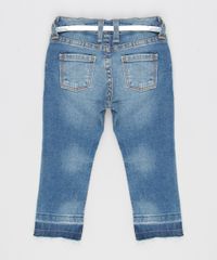 Calca-Jeans-Infantil-Barra-Desfiada-com-Cinto-Metalizado-Azul-Medio-9141720-Azul_Medio_2