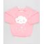 Sueter-Infantil-Nuvem-em-Trico-com-Botoes-Gola-Redonda-Manga-Longa-Rosa-8921809-Rosa_1