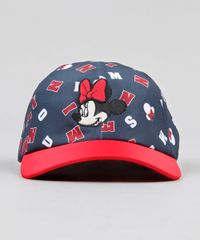 Bone-Infantil-Minnie-com-Bordado-Aba-Curva-Azul-Marinho-9055677-Azul_Marinho_1