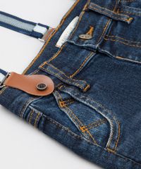 Calca-Jeans-Infantil-com-Suspensorio-Listrado-em-Algodao---Sustentavel-Azul-Escuro-9158264-Azul_Escuro_4