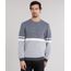 Sueter-Masculino-Bicolor-com-Listras-em-Trico-Gola-Redonda-Manga-Longa-Azul-Marinho-8851858-Azul_Marinho_1