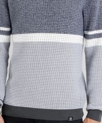 Sueter-Masculino-Bicolor-com-Listras-em-Trico-Gola-Redonda-Manga-Longa-Azul-Marinho-8851858-Azul_Marinho_4 Sueter-Masculino-Bicolor-com-Listras-em-Trico-Gola-Redonda-Manga-Longa-Azul-Marinho-8851858-Azul_Marinho_4