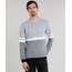 Sueter-Masculino-Bicolor-com-Listras-em-Trico-Gola-Redonda-Manga-Longa-Cinza-Mescla-8851858-Cinza_Mescla_1