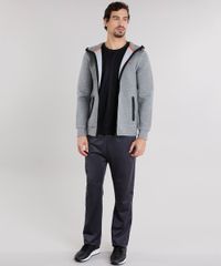 Blusao-Masculino-Esportivo-Ace-em-Moletom-Gola-Alta-com-Capuz-Cinza-Mescla-Escuro-8865002-Cinza_Mescla_Escuro_3