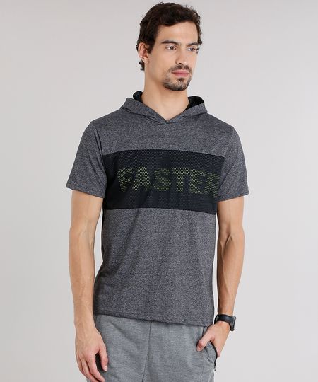 Camiseta-Masculina-Esportiva-Ace-com-Tela-e-Capuz-Manga-Curta-Cinza-Mescla-Escuro-9126046-Cinza_Mescla_Escuro_1