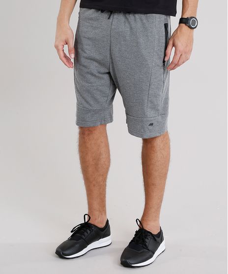 Bermuda-Masculina-Esportiva-Ace-em-Moletom-com-Ziper-Cinza-Mescla-9154732-Cinza_Mescla_1