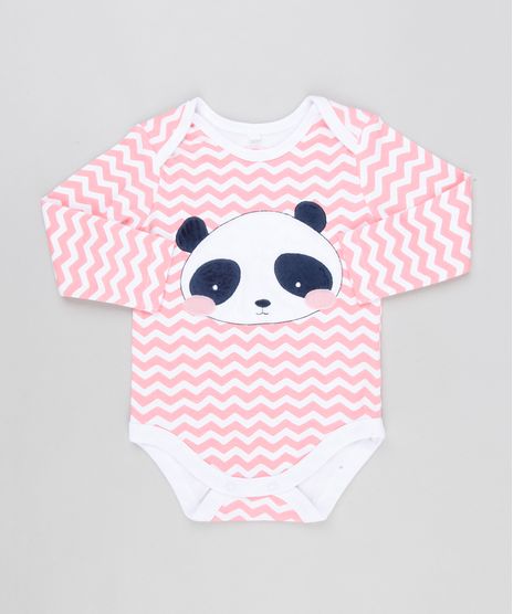Body-Infantil-Panda-Estampado-Chevron-Manga-Longa-Gola-Redonda-em-Algodao---Sustentavel-Off-White-8812155-Off_White_1