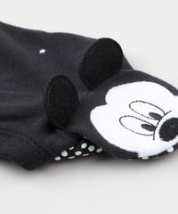 Macacao-Infantil-Mickey-Mouse-Estampado-de-Estrelas-Manga-Longa-em-Algodao---Sustentavel-Preto-8928711-Preto_3