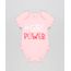 Body-Infantil--Girl-Power--Manga-Curta-Decote-Redondo-em-Algodao---Sustentavel-Rosa-8915711-Rosa_1