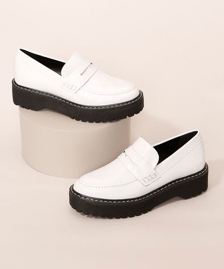 Mocassim-Feminino-Mindset-Tratorado-Texturizado-Croco-Branco-9984971-Branco_1
