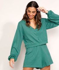 Cardigan-Feminino-Mindset-Oversized-Cropped-Manga-Bufante-Decote-V-Verde-Escuro-9989260-Verde_Escuro_1