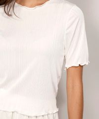 Blusa-Feminina-Mindset-Texturizada-com-Frufru-Manga-Curta-Decote-Redondo-Off-White-9985193-Off_White_4